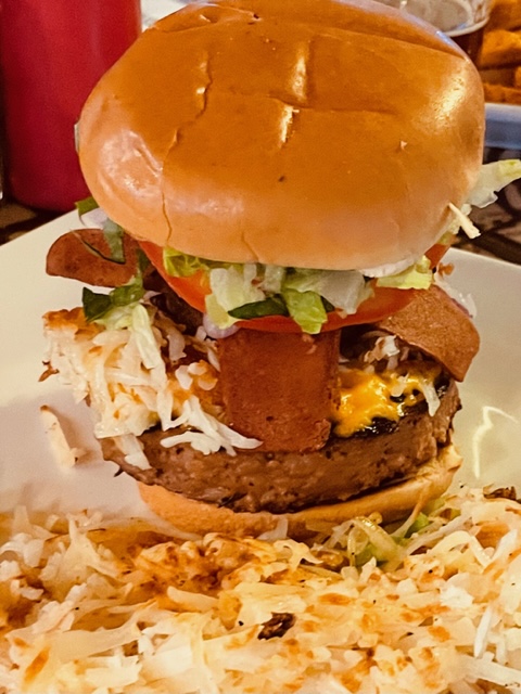 vegan brunch burger